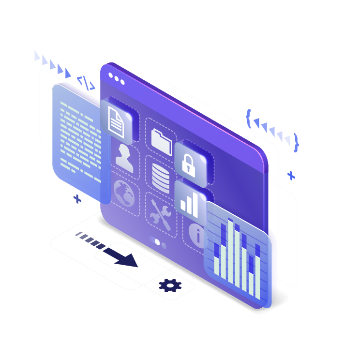 IT Marketing : Illustration d'un écran d'ordinateur